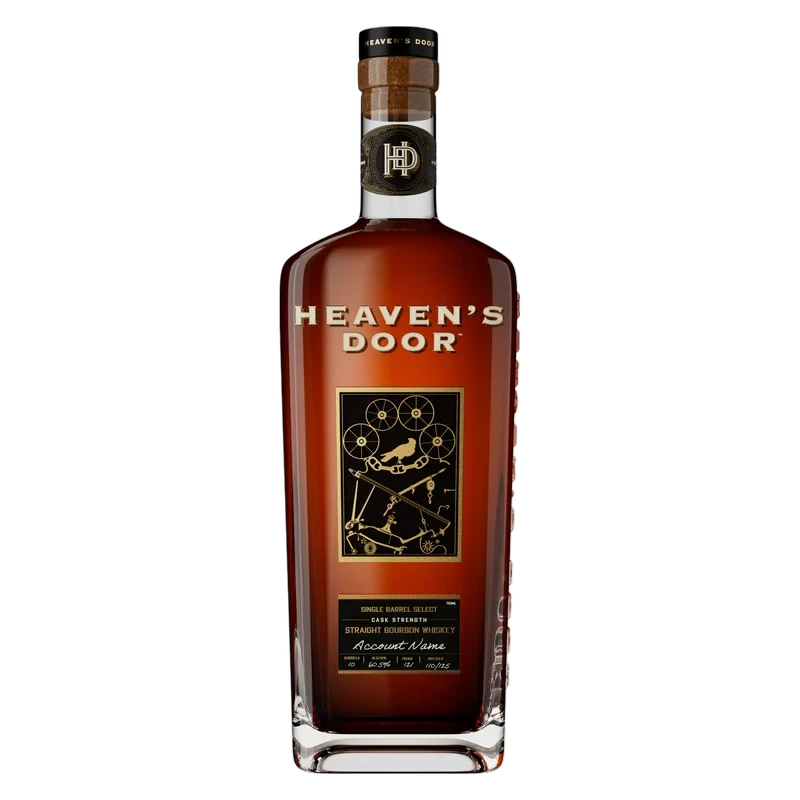 Heaven's Door Single Barrel Cask Strength Straight Bourbon 750ml