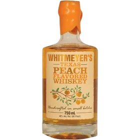 Whitmeyer's Texas peach flavored whiskey