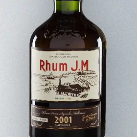 Rhum J.M Millésimé 2001