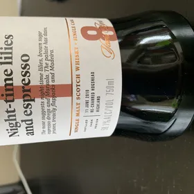 Night-time lilies and espresso 68.23 (SMWS)