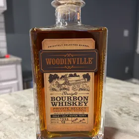 Woodinville straight bourbon whiskey OHLQ-salt water taffy