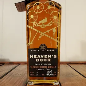 Heaven's Door Single Barrel Cask Strength Straight Bourbon (Woodman's Select)