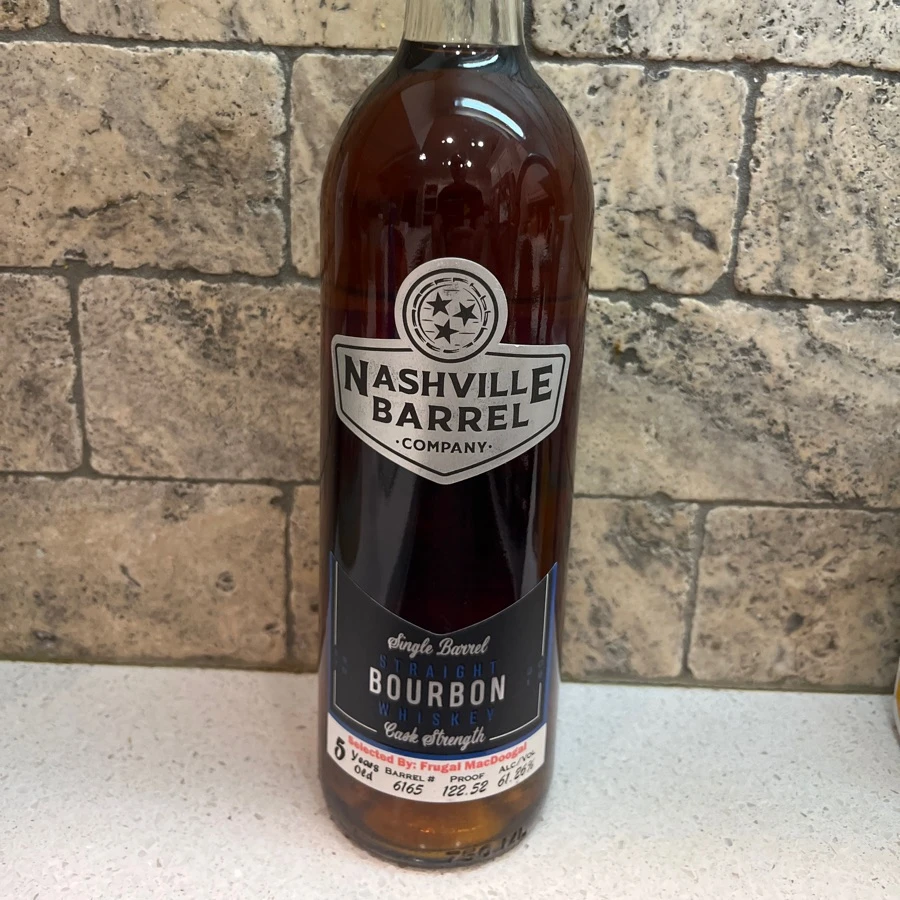 Nashville Barrel Company Single Barrel Cask Strength