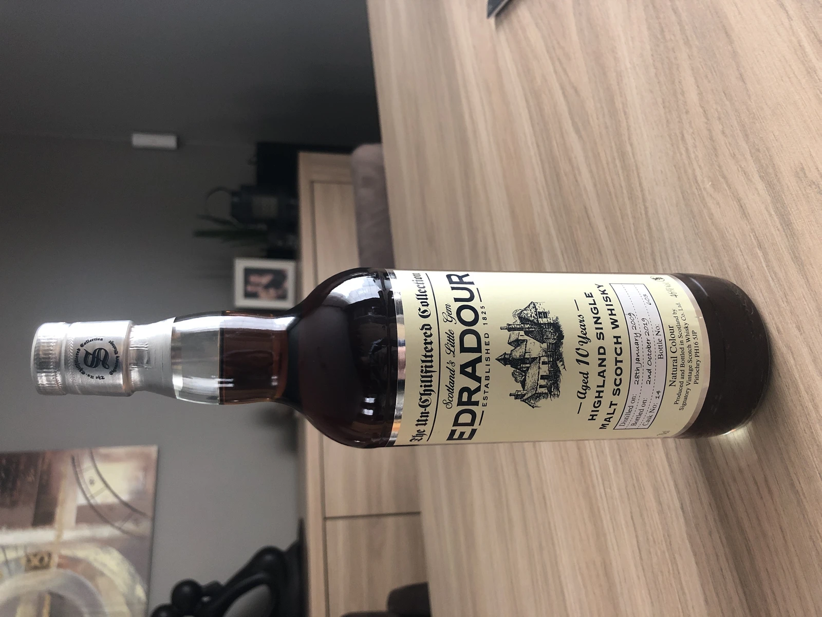 Edradour 2009 10 Year Un-Chillfiltered Collection (Signatory)
