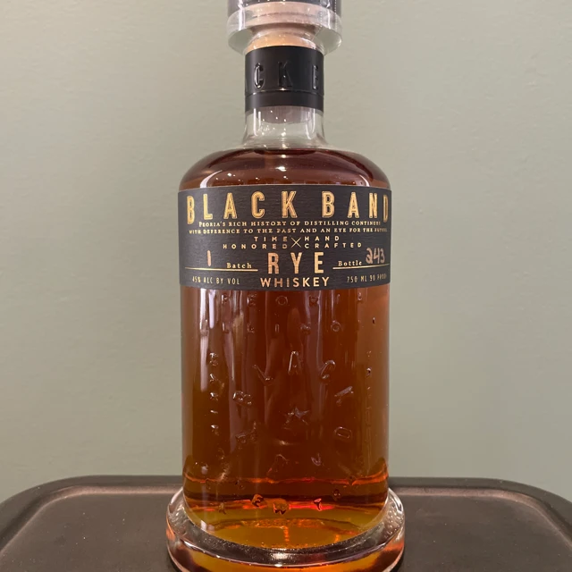 Black Band Rye Whiskey