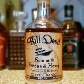 Kill Devil Rum with Pecans & Honey