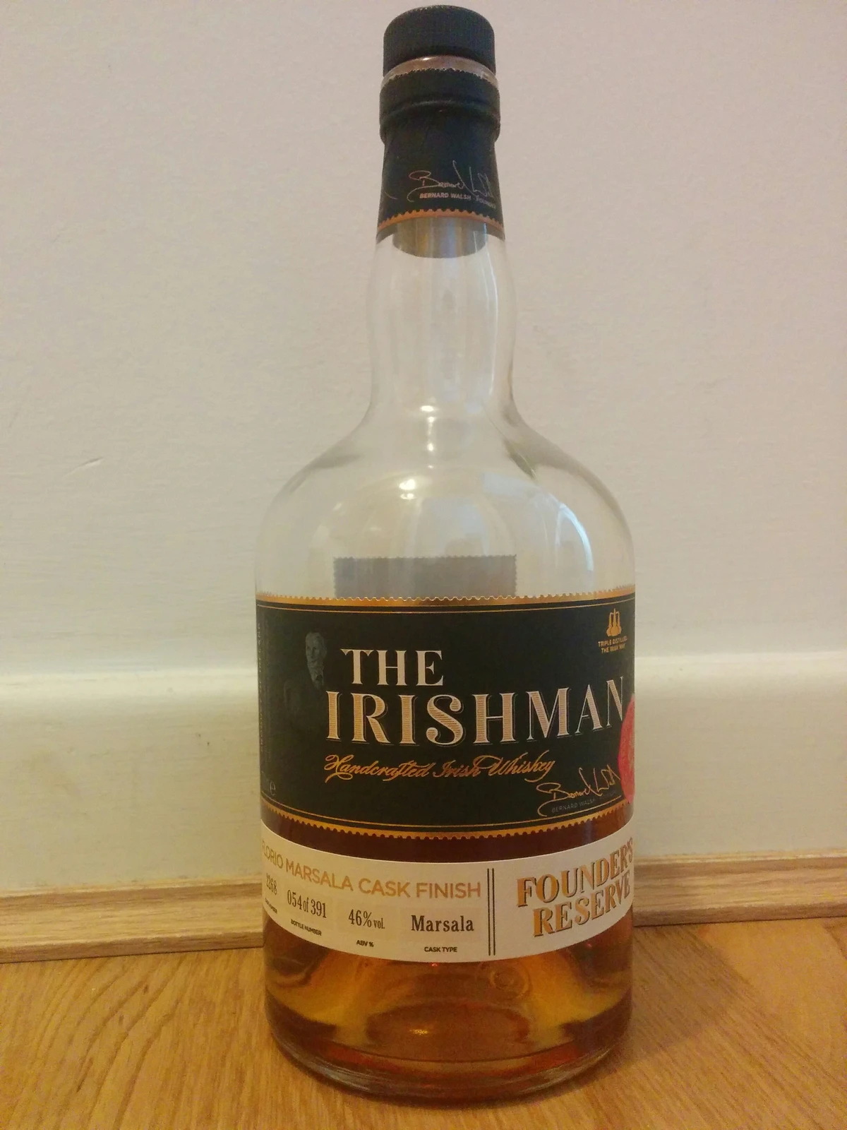 The Irishman Founder's Reserve Marsala Cask Finish