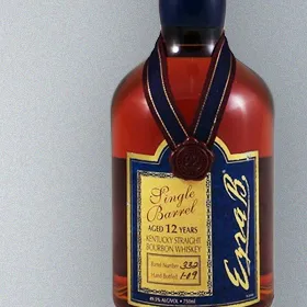 Ezra Brooks "Ezra B." 12 Year Single Barrel Bourbon