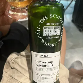 laphroaig converting vegetarians