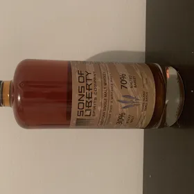 Sons of Liberty American Single Malt Whiskey Distilled from a Wheated Mash