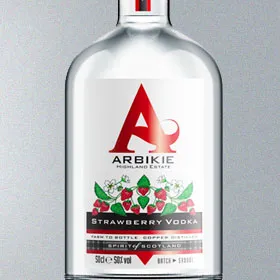 Arbikie Strawberry Vodka