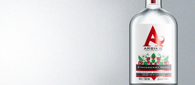 Arbikie Strawberry Vodka