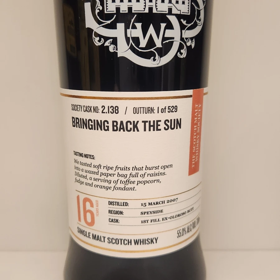 Bringing Back the Sun 2.138 (SMWS)