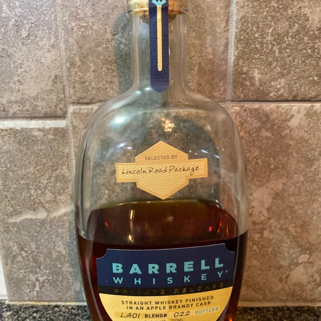 Barrell Whiskey Blend LA01 Lincoln Road