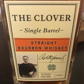 The Clover Single Barrel Straight Bourbon Whiskey