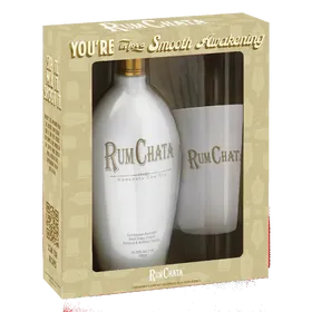 Rum Chata With 2 Shot Glasses Gift