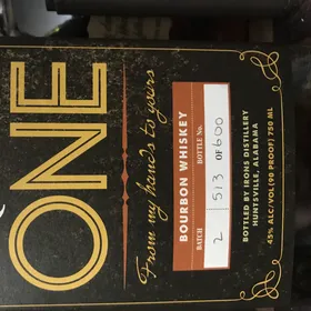 Irons One Bourbon Whiskey