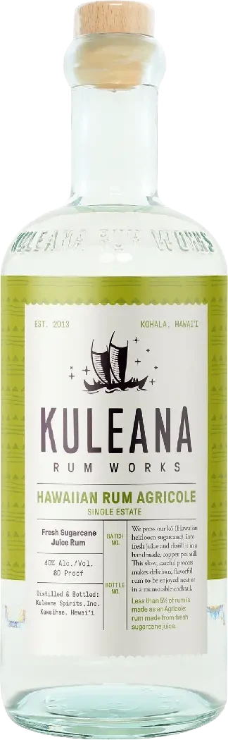 Kuleana Rum Works Hawaiian Rum Agricole