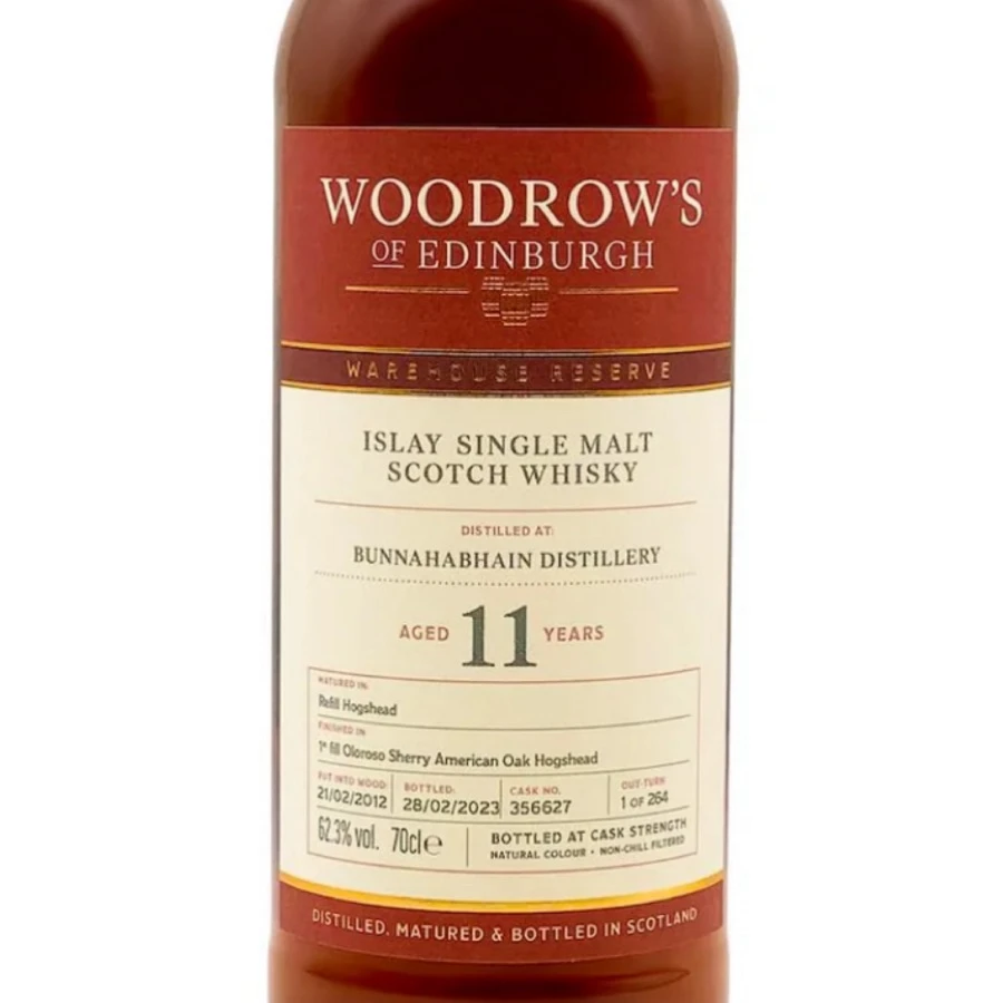 WOODROW'S BUNNAHABHAIN 11 YEAR OLD