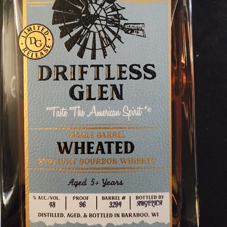 Driftless Glen Single Barrel Wheated