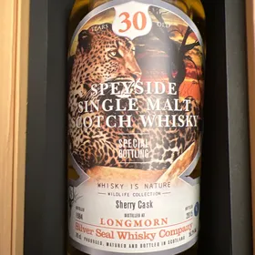 Longmorn 30 Year Sherry Cask (Silver Seal Whisky Co. - Whisky Is Nature Wildlife Collection)