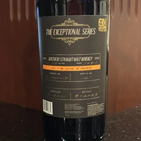 Rare Character Exceptional Series Single Malt Kentucky Whiskey E-M11-17