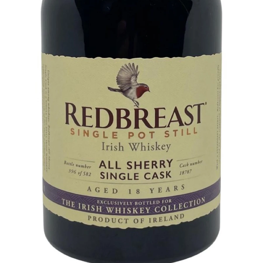 Redbreast 18 Year All Sherry Single Cask #18787 - 03/08/2001