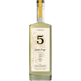 5 Lemon Ginger Liqueur