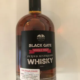 Black Gate Single Malt Peated Australian Whisky Cask strength