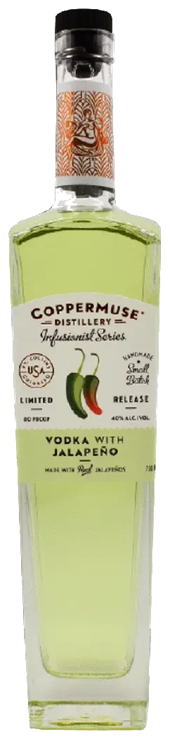 Coppermuse Infusionist Series Jalepeno Vodka