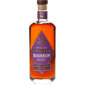 Painted Stave Bib Bourbon
