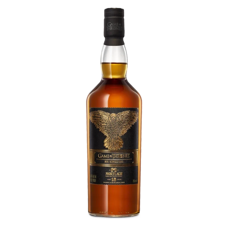 The Game of Thrones Six Kingdoms Limited Edition Mortlach Single Malt Scotch Whisky Aged 15 Years, 750 mL