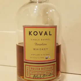 Koval Single Barrel Bourbon Master Distiller 2018 Holiday Select
