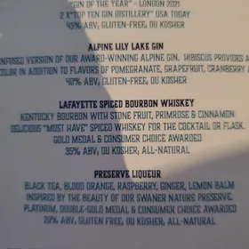 Lafayette Spiced Bourbon Whiskey