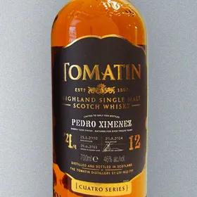 Tomatin Cuatro Series #4 "Pedro Ximenez" 12 Year