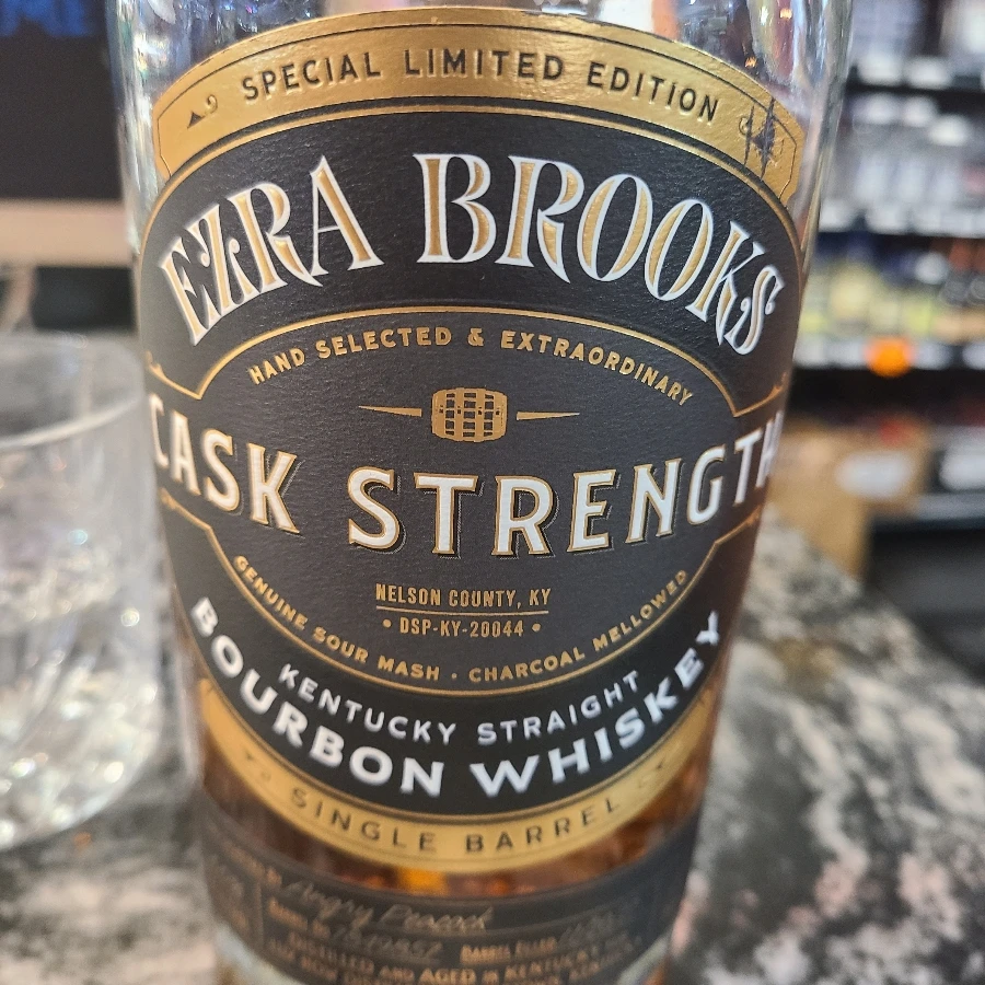 Ezra Brooks Single Barrel Cask Strength Angry Peacock