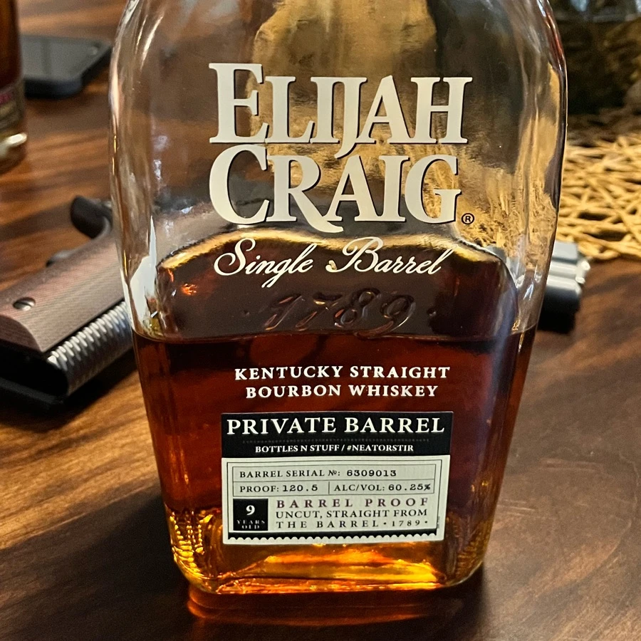 Elijah Craig Private Barrel Bottles N Stuff