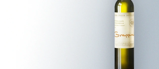 Clear Creek Grappa of Pinot Grigio