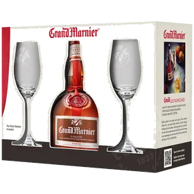 Grand Marnier W Glasses Gift