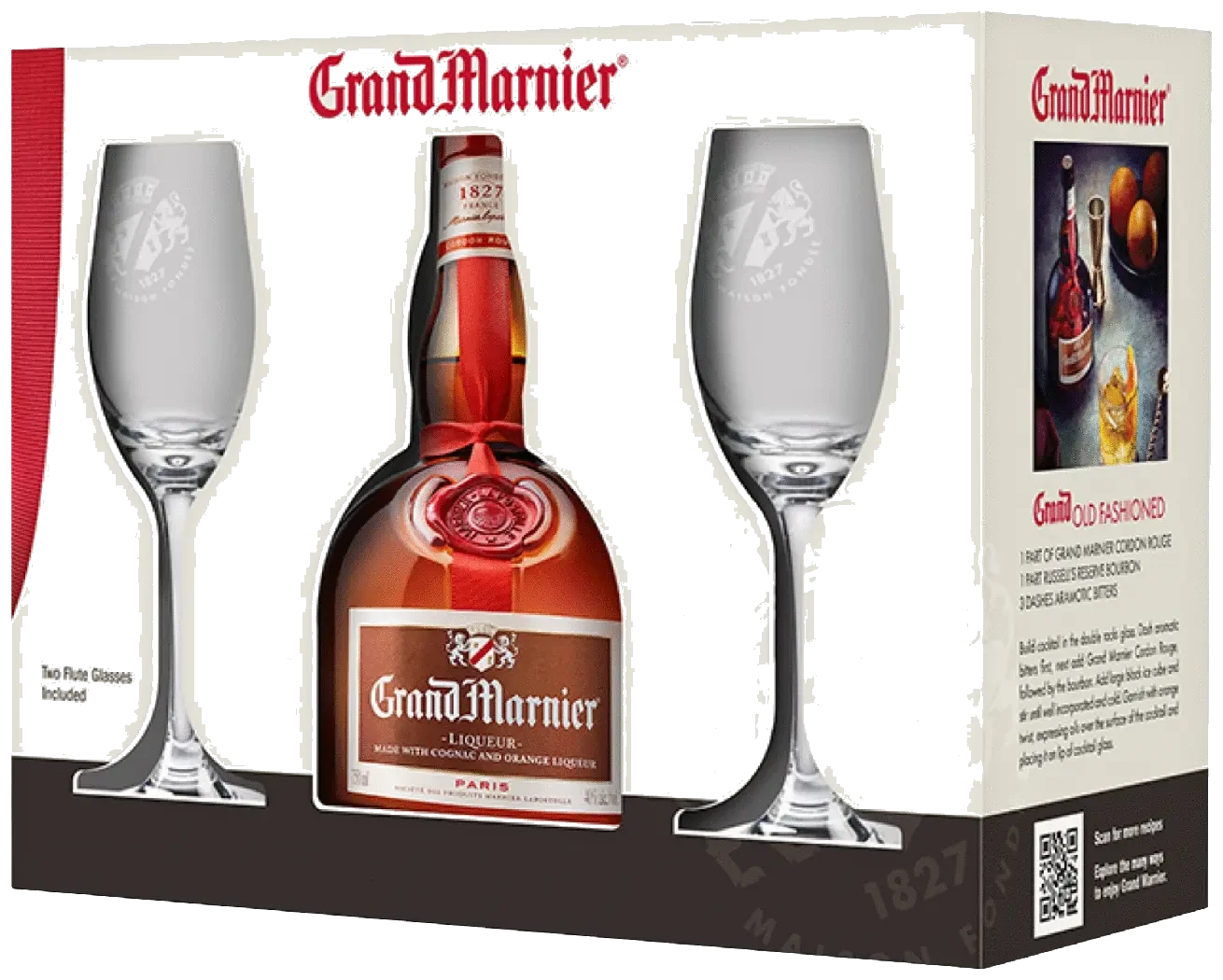 Grand Marnier W Glasses Gift