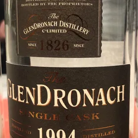 Glendronach 1994 23 Year Pedro Ximenez Puncheon Cask #125