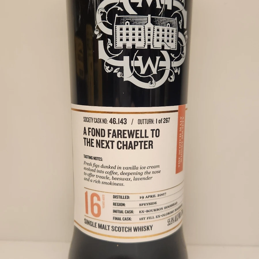 A Fond Farewell to the Next Chapter 46.143 (SMWS)