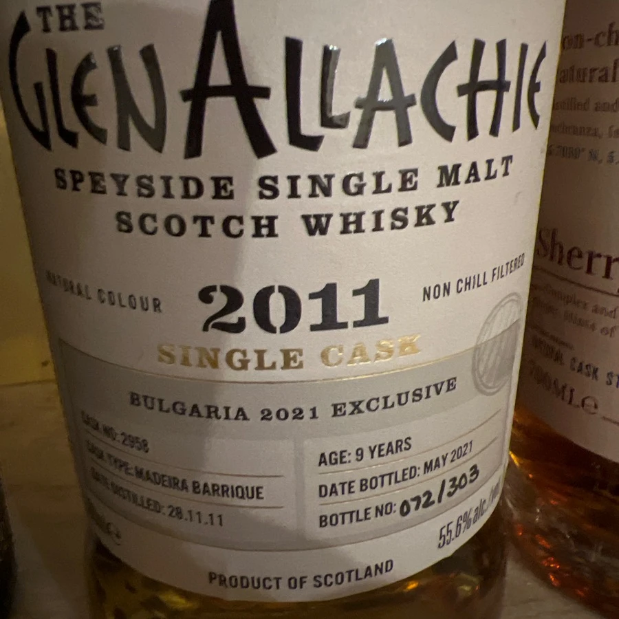 GlenAllachie Single Cask Bulgaria 2021 Exclusive