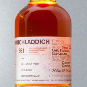 Bruichladdich #LaddieMP4 Cask #361: Syrah