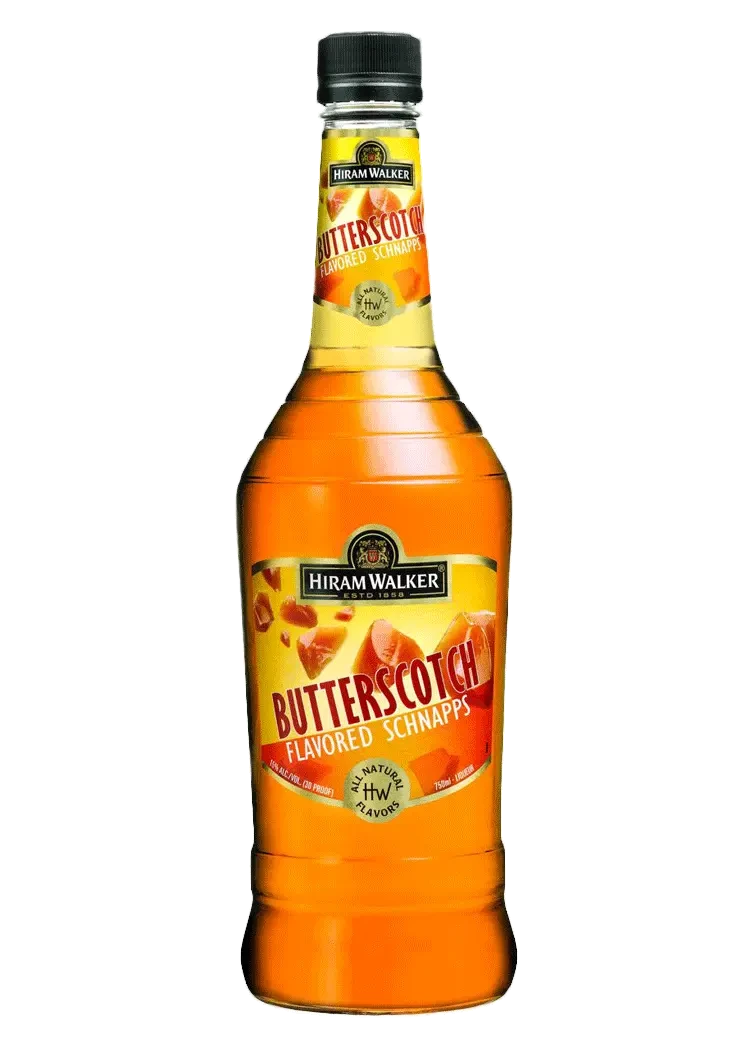Hiram Walker ButterNips butterscotch schnapps
