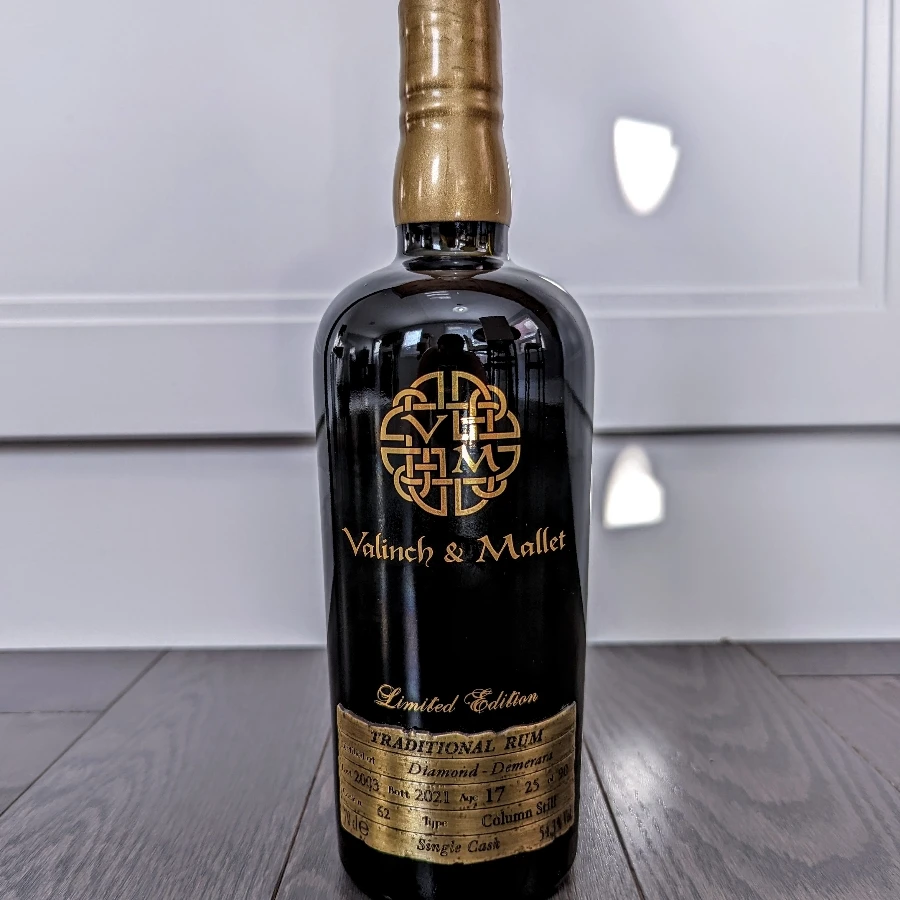 Valinch & Mallet Diamond 2003 17 Year Guyanese Rum