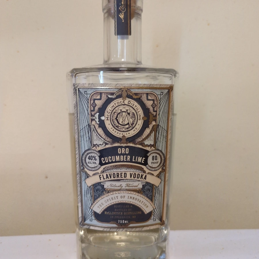 McClintock Oro Cucumber Lime Flavored Vodka