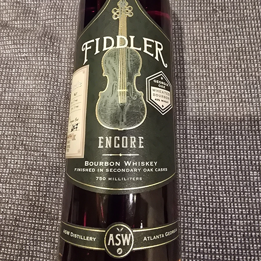Fiddler Encore finished in secondary oak casks brewzle pick