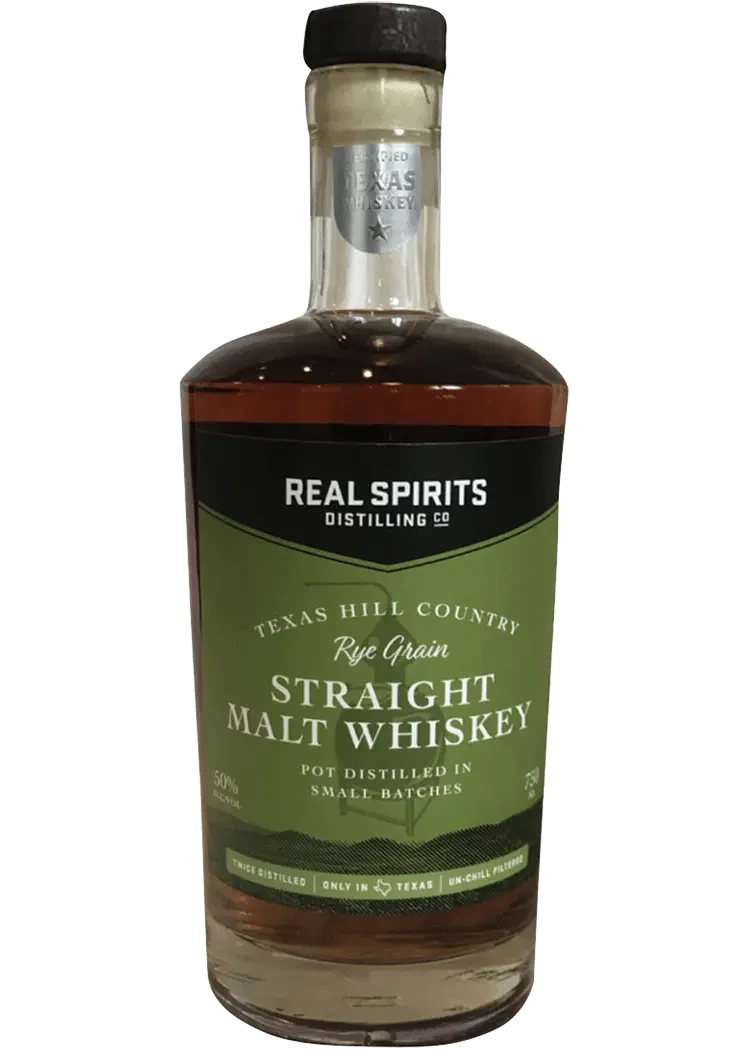 Real Spirits Rye Grain Straight Whiskey