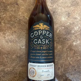 Copper & Cask Limited Edition Release Single Barrel Straight Bourbon Whiskey - Randall's